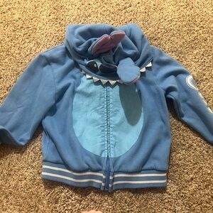 Disney Blue Stitch Kids Hoodie